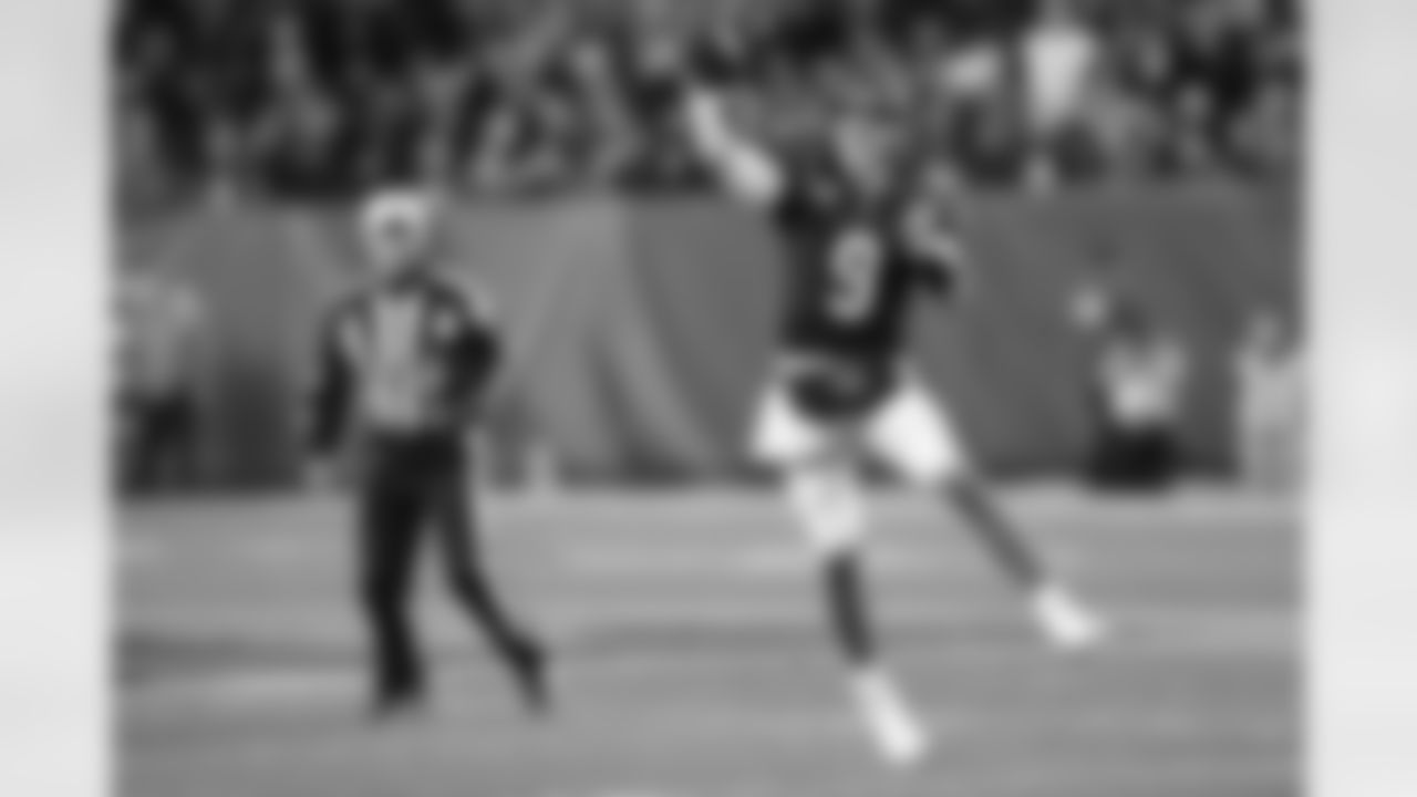 QB Joe Burrow throws the ball during Sunday Night Football against the Buffalo Bills at Paycor Stadium in Week 9 of the 2023 season.