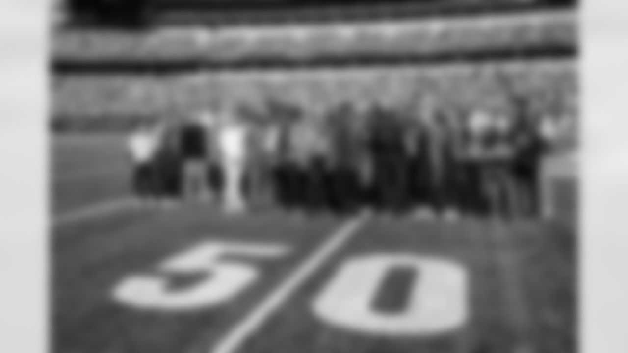 View the best photos from the 2025 Ring of Honor Halftime ceremony, honoring inductees Lemar Parrish and Dave Lapham, Sunday, Oct. 26, 2025.
