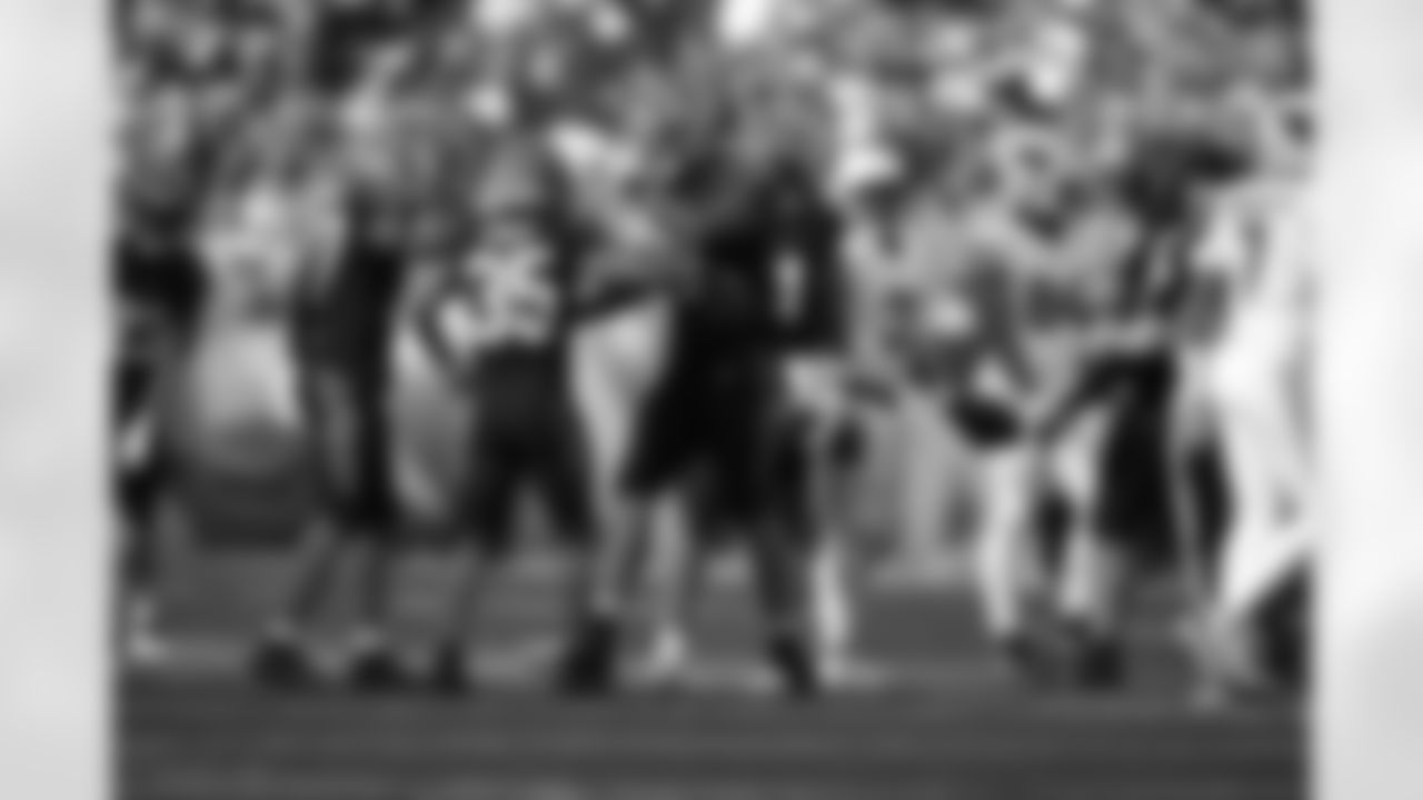 DE Myles Murphy celebrates a sack during Week 17 against the Arizona Cardinals at Paycor Stadium, Sunday, Dec. 28, 2025.