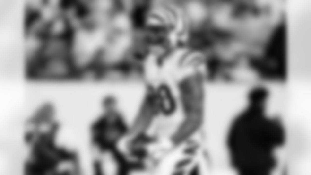 WR Andrei Iosivas during Thursday Night Football during Week 7 against the Pittsburgh Steelers at Paycor Stadium, Thursday, Oct. 16, 2025.