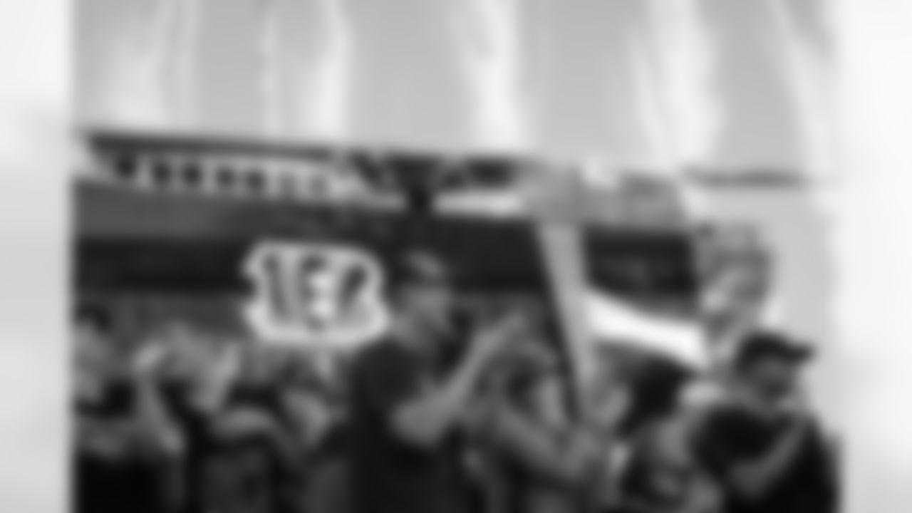 View the best fan photos from 2025 Stripe The Jungle against the Detroit Lions at Paycor Stadium, Sunday, Oct. 5, 2025.