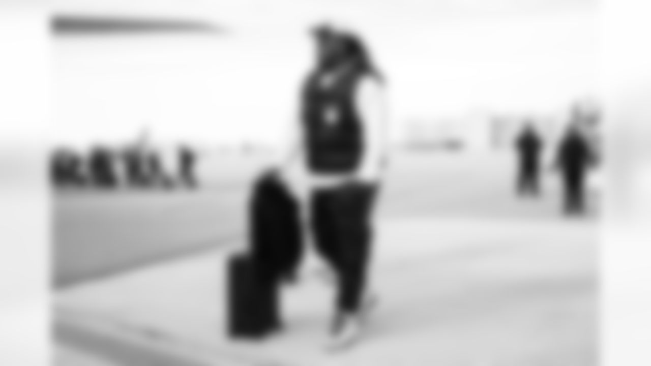 DT T.J. Slaton Jr. travels to Miami ahead of Week 16 against the Dolphins, Saturday, Dec. 20, 2025.