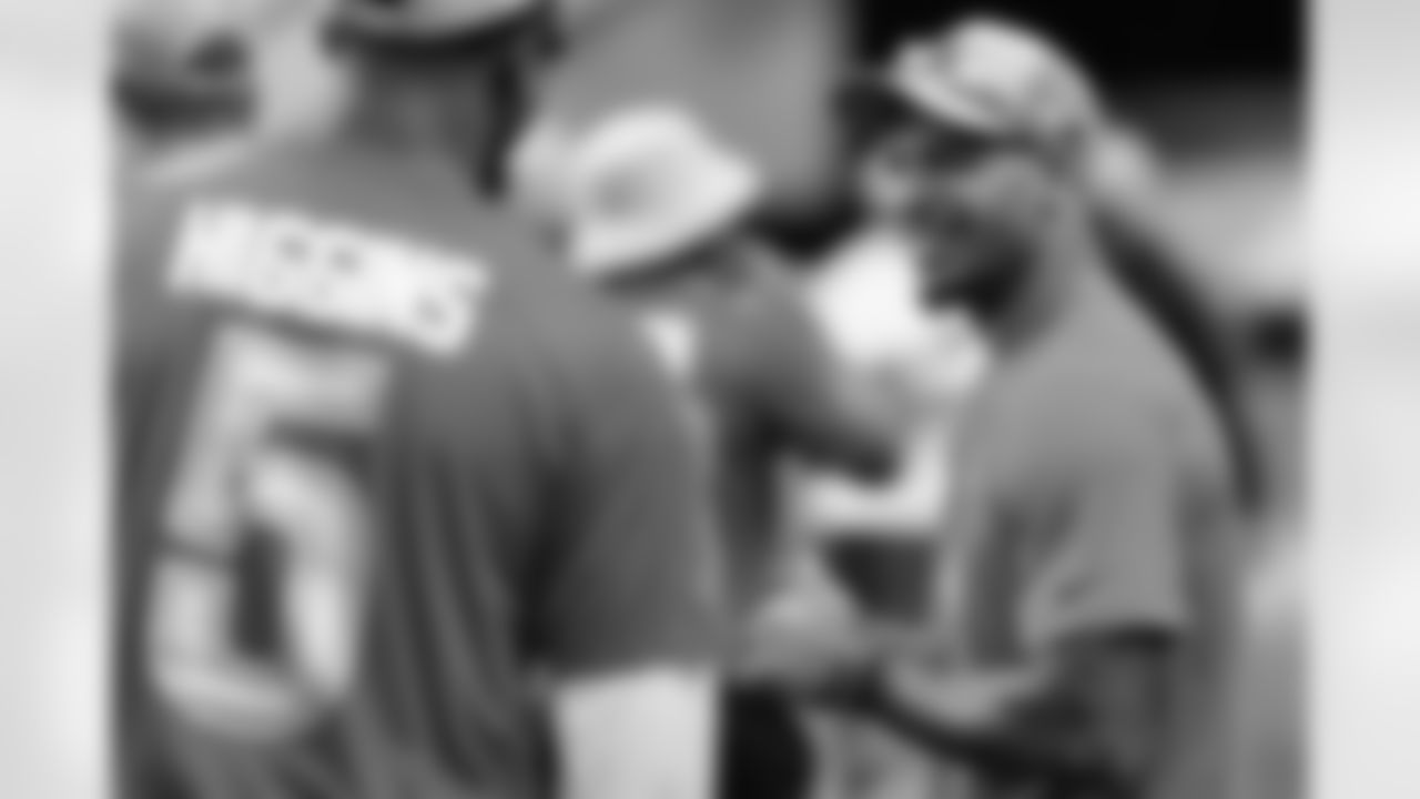 WRs Ja'Marr Chase and Tee Higgins at the 2026 Pro Bowl Games practice, Sunday, Feb. 1, 2026.