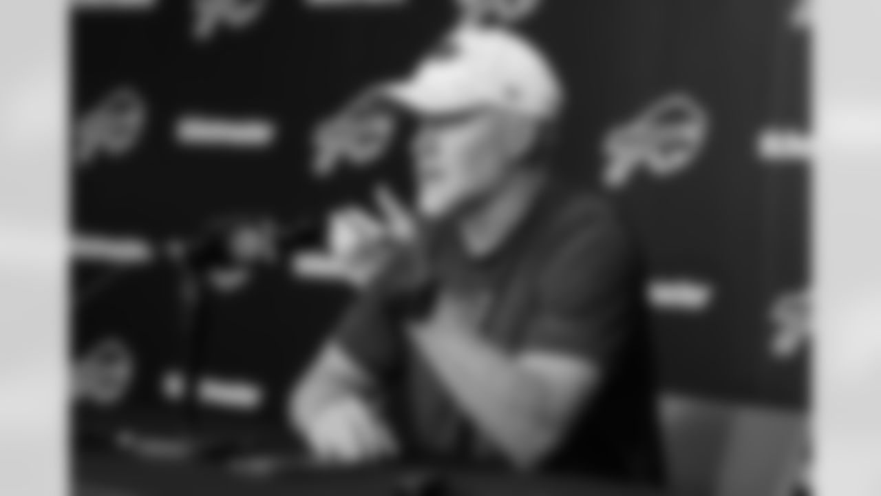 Sean McDermott. Buffalo Bills Training Camp, August 19, 2025 at Buffalo Bills Training Facility.