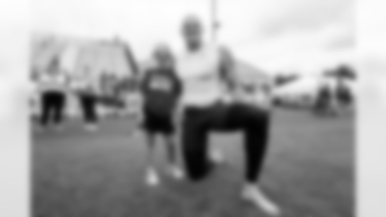 Landon Jackson (94). Buffalo Bills Training Camp, July 25, 2025 at St. John Fisher University.