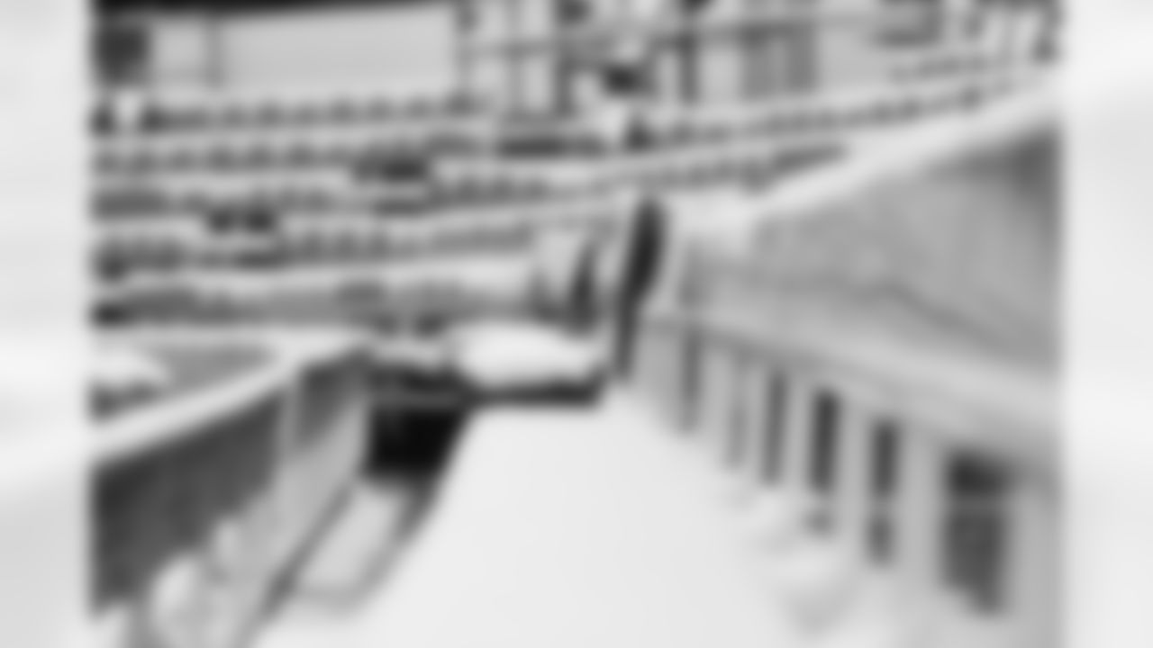 First Snow Campus Photos, November 10, 2025 at Buffalo Bills Training Center.