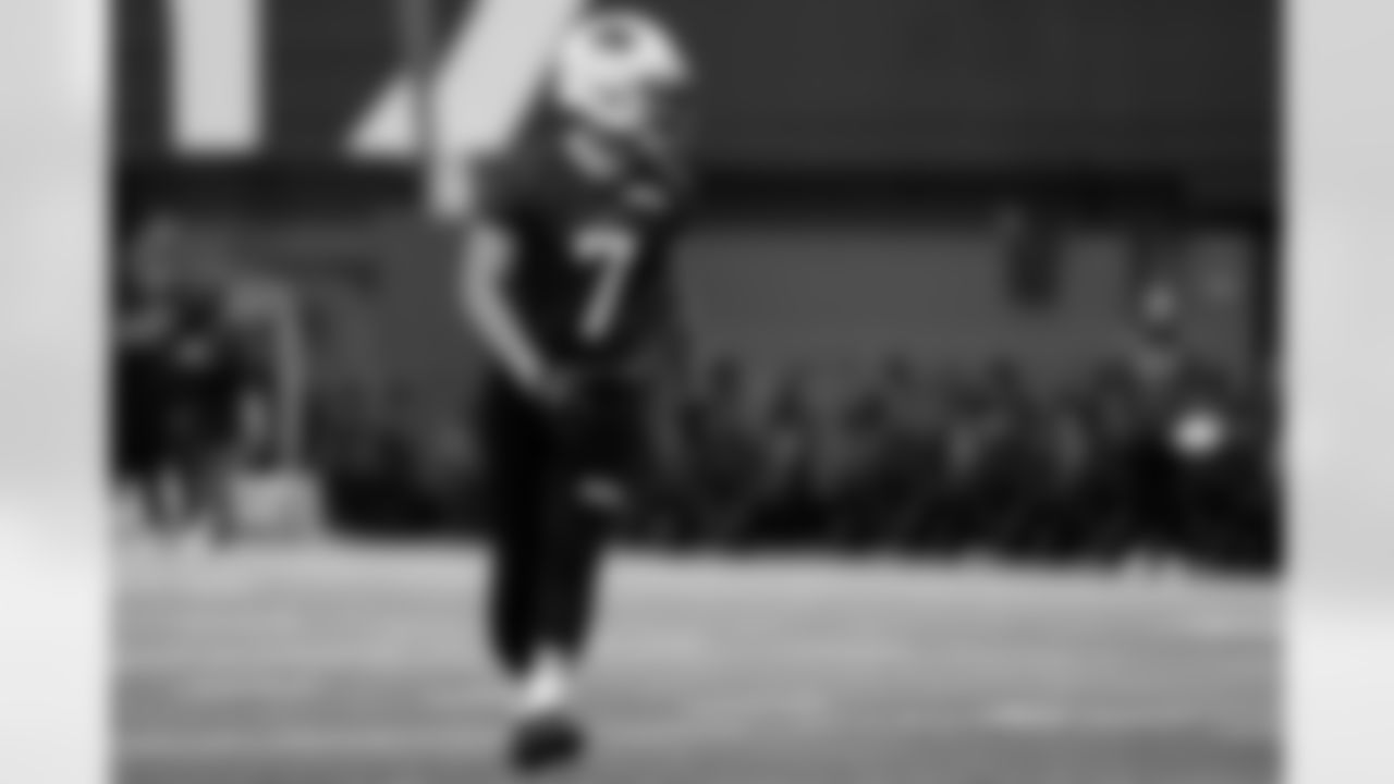 Taron Johnson (7). Buffalo Bills Week 6 Practice, October 11, 2025 at Buffalo Bills Training Center.