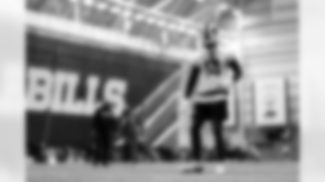 Tyrell Shavers. Buffalo Bills Week 16 Practice, December 19, 2025 at Buffalo Bills Training Center.