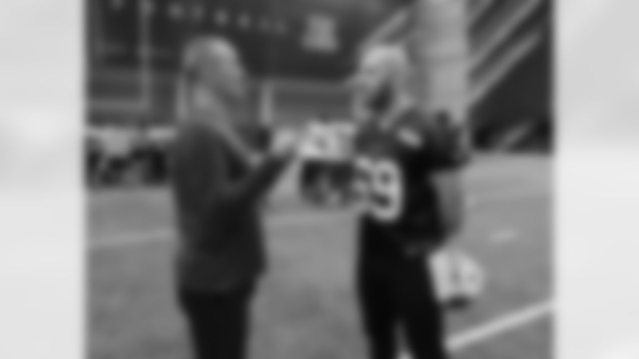 Arizona Diamondbacks manager Torey Lovullo at Buffalo Bills Week 11 practice at One Bills Drive, November 17, 2023.