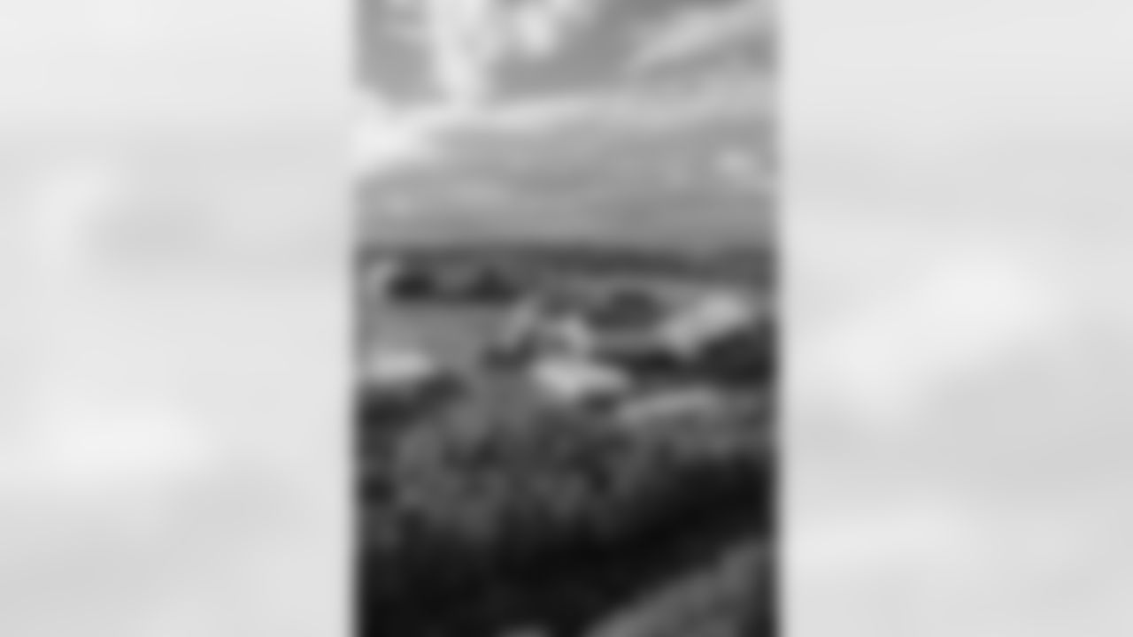 Fall Foliage with New Stadium Construction, July 20, 2025 at Highmark Stadium.