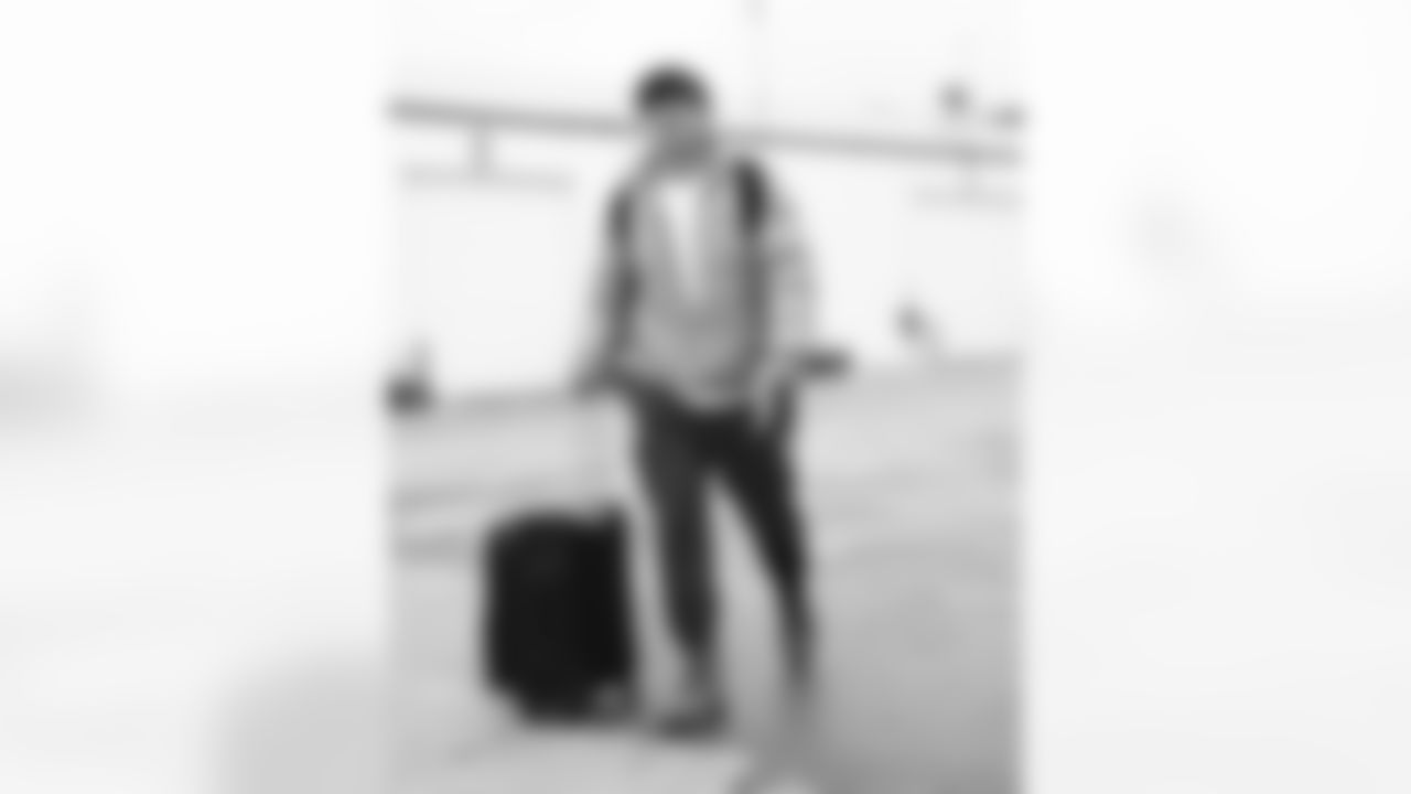 Joe Andreessen (44). Buffalo Bills travel to Pittsburgh, November 29, 2025 at Buffalo Niagara International Airport.