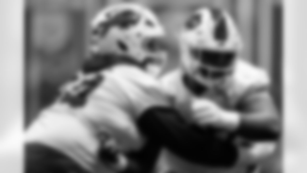 Sedrick Van Pran-Granger (62). Buffalo Bills Divisional Round Practice, January 14, 2026 at Buffalo Bills Training Center.