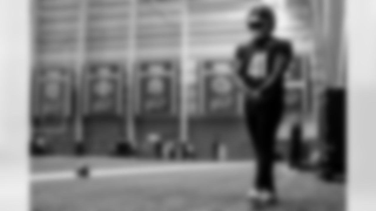 Reggie Gilliam (41). Buffalo Bills Week 18 practice, January 01, 2026 at Buffalo Bills Training Center.