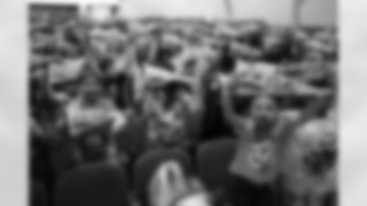 Buffalo Bills pep rally for students and staff at Windermere Boulevard Elementary School, December 19, 2025.