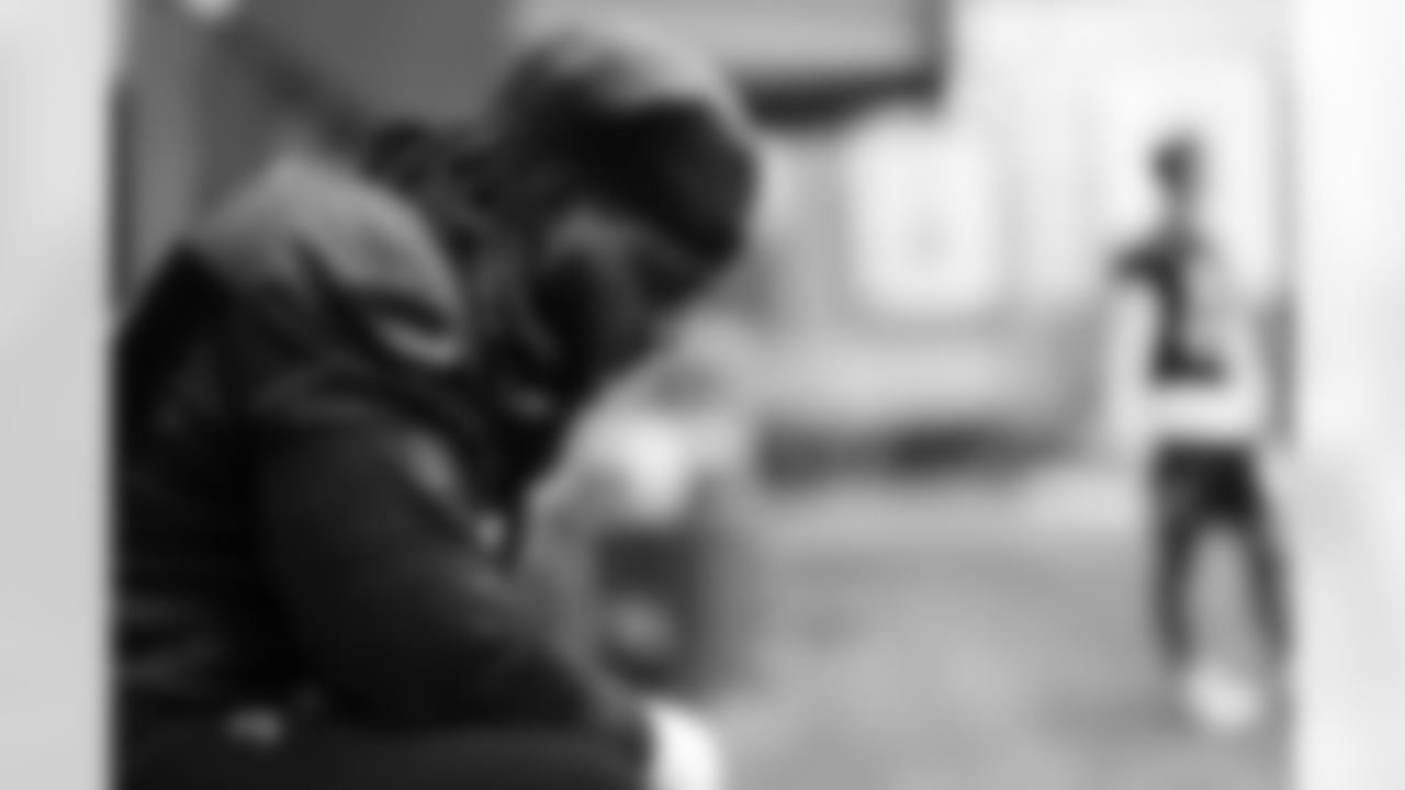 T.J. Sanders. Buffalo Bills Week 16 Practice, December 19, 2025 at Buffalo Bills Training Center.