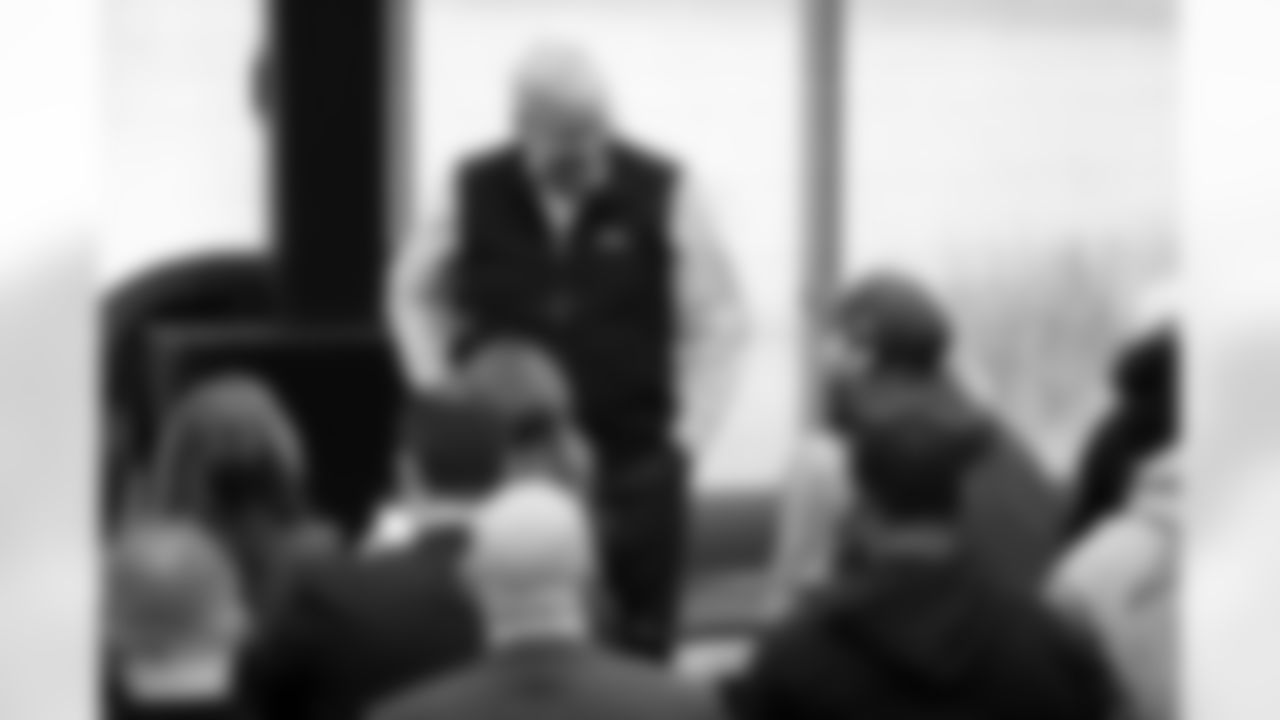 Joe Brady's Head Coach Introduction, January 29, 2026 at Buffalo Bills Training Center.