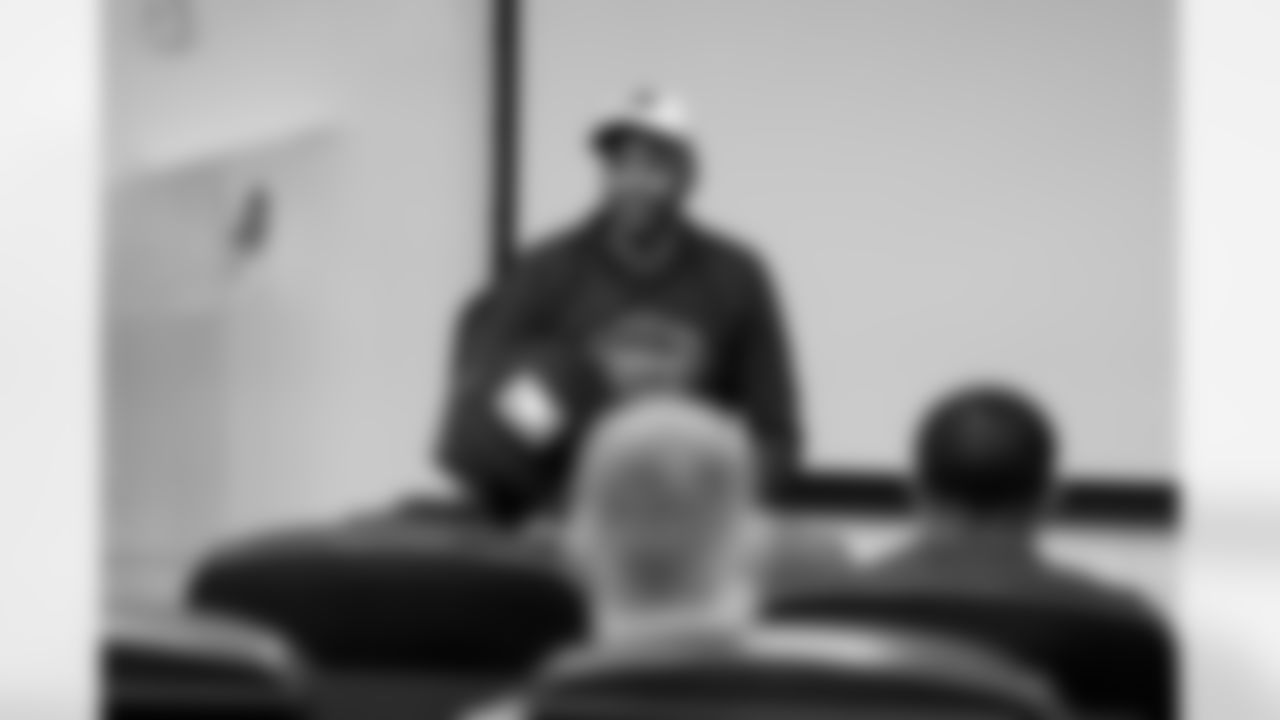 Rookie Team Meeting, May 27, 2025 at the Buffalo Bills Training Center.