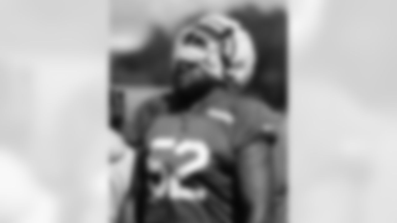Jordan Phillips (52). Buffalo Bills Training Camp, August 27, 2025 at Buffalo Bills Training Facility.