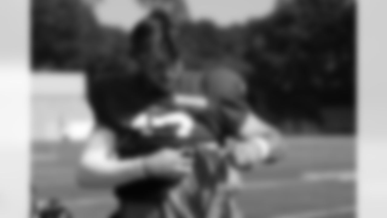 Josh Allen (17). Buffalo Bills Training Camp, July 28, 2025 at St. John Fisher University.