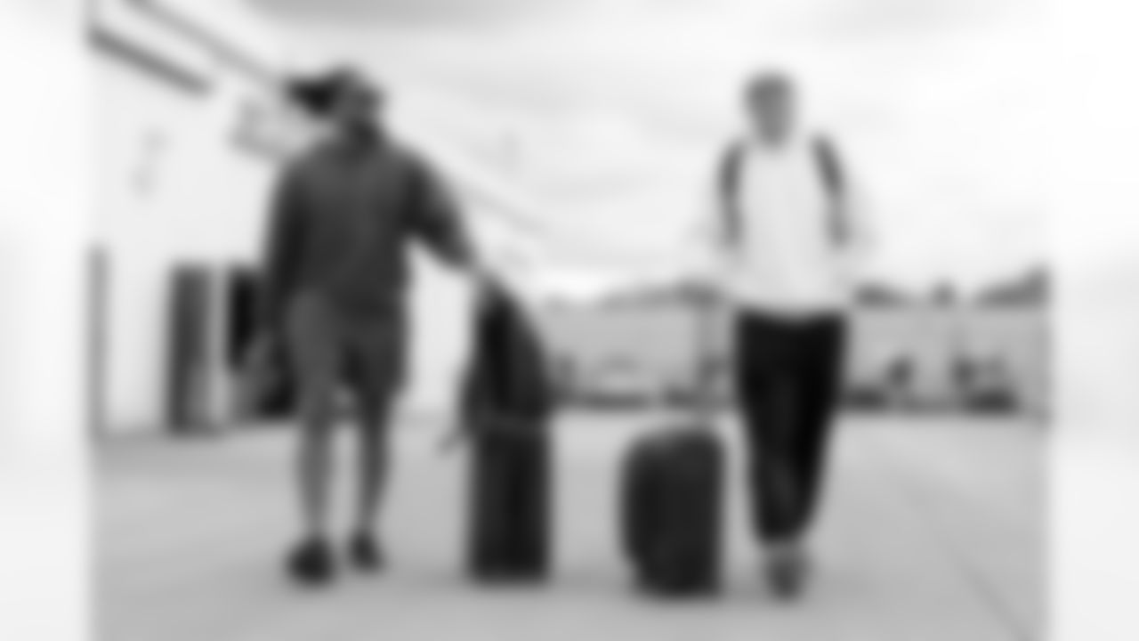 Shaq Thompson (45), Cole Bishop (24). Buffalo Bills travel to Carolina, October 25, 2025 at Buffalo Niagara International Airport.