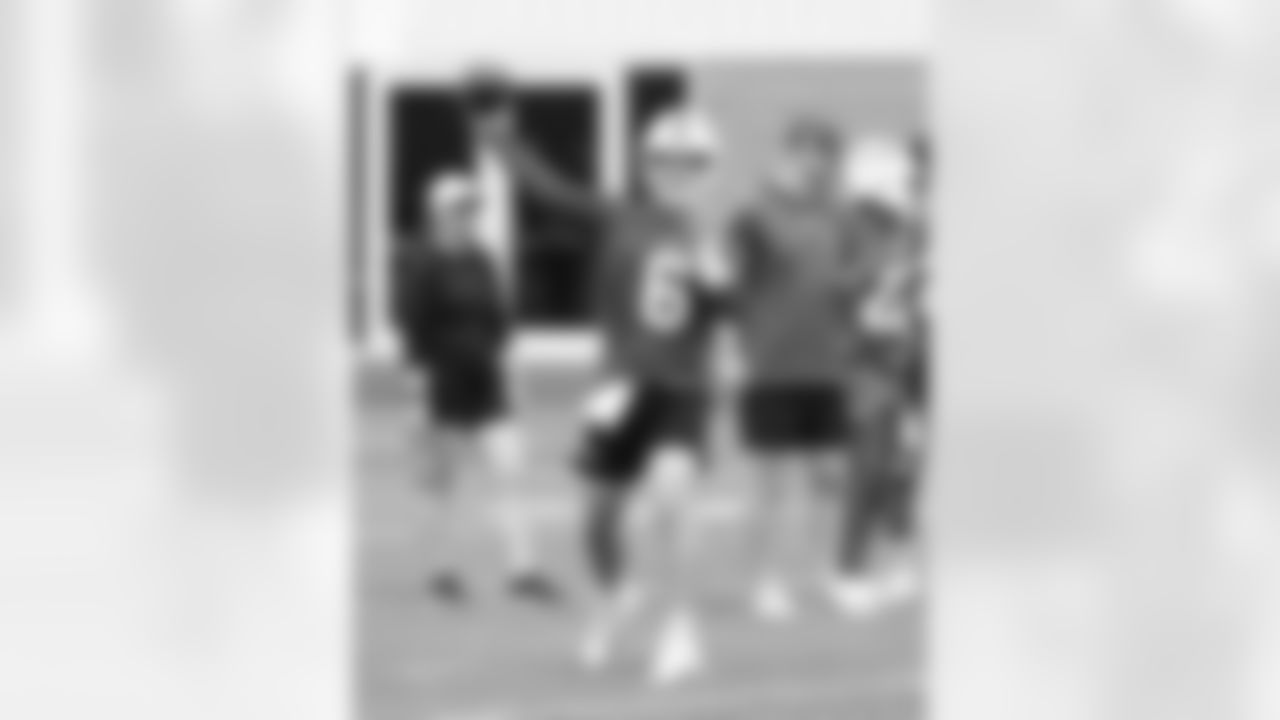 Shane Buechele (6). Buffalo Bills OTA workouts, May 27, 2025 at the Buffalo Bills Training Center.