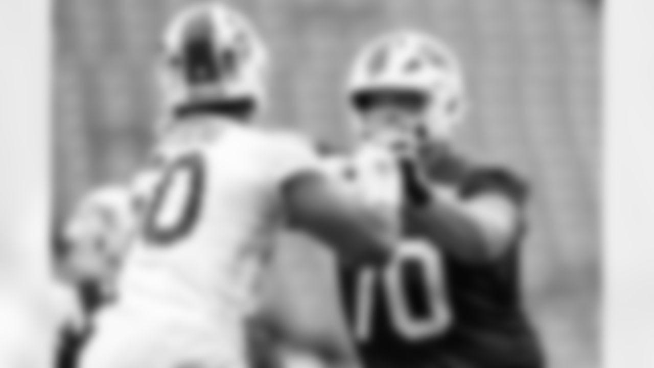 Alec Anderson (70). Buffalo Bills week 3 Saturday practice, September 21, 2024 at Highmark Stadium.