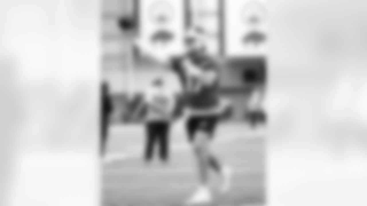 Josh Allen (17). Buffalo Bills Week 9 Practice, October 30, 2025 at the Buffalo Bills Training Center.