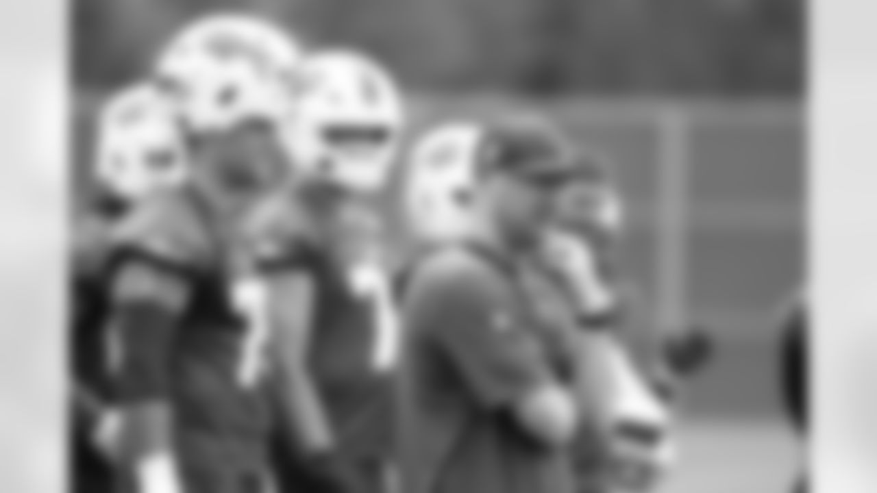 Joe Brady. Buffalo Bills OTA workouts, May 27, 2025 at the Buffalo Bills Training Center.