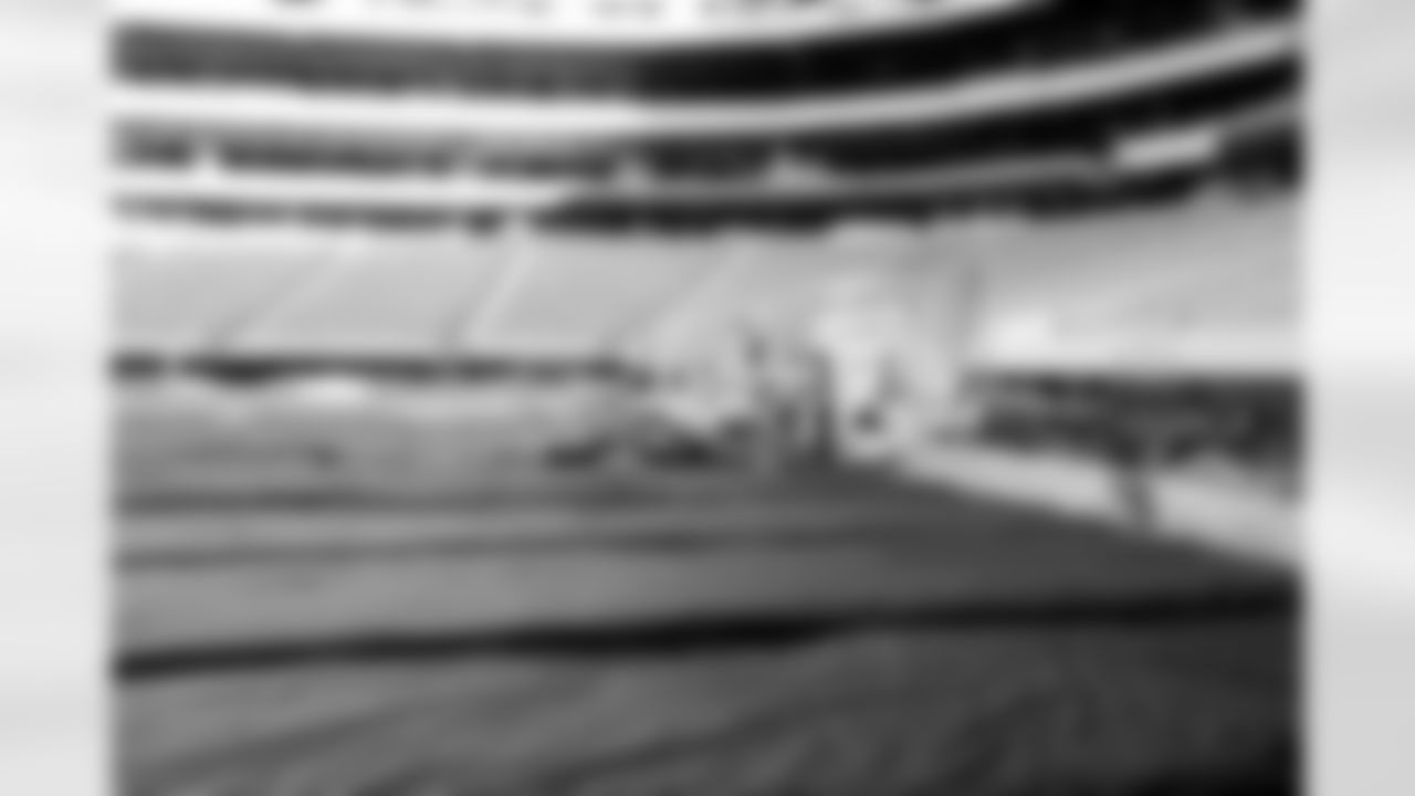 New Highmark Stadium Field Goal Post Install, October 06, 2025 at Highmark Stadium.