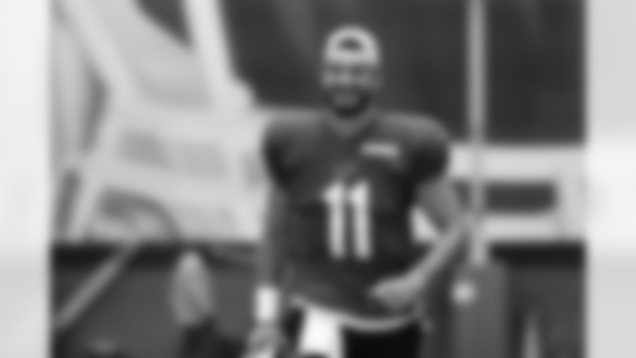 Mitchell Trubisky (11). Buffalo Bills Week 4 Practice, September 24, 2025 at the Buffalo Bills Training Center.