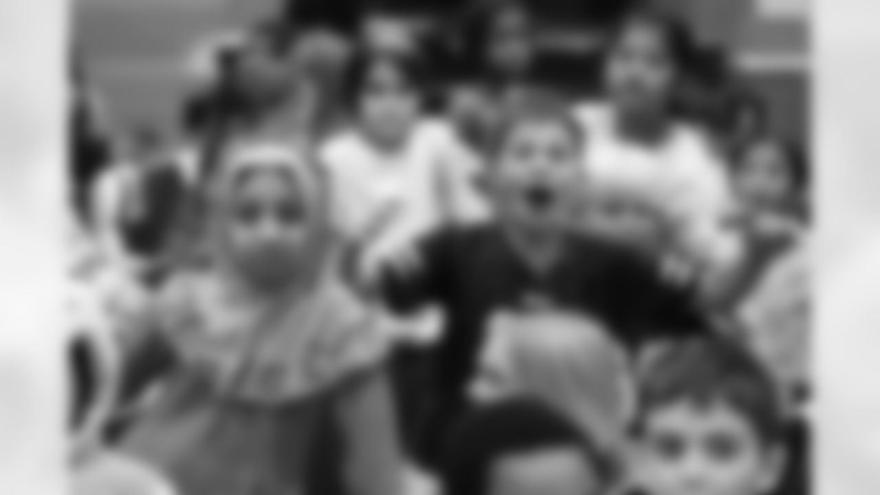 Buffalo Bills pep rally for students and staff at Windermere Boulevard Elementary School, December 19, 2025.