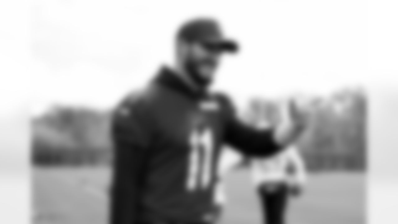Mitchell Trubisky (11). Buffalo Bills Week 8 Practice, October 24, 2025 at Buffalo Bills Training Center.