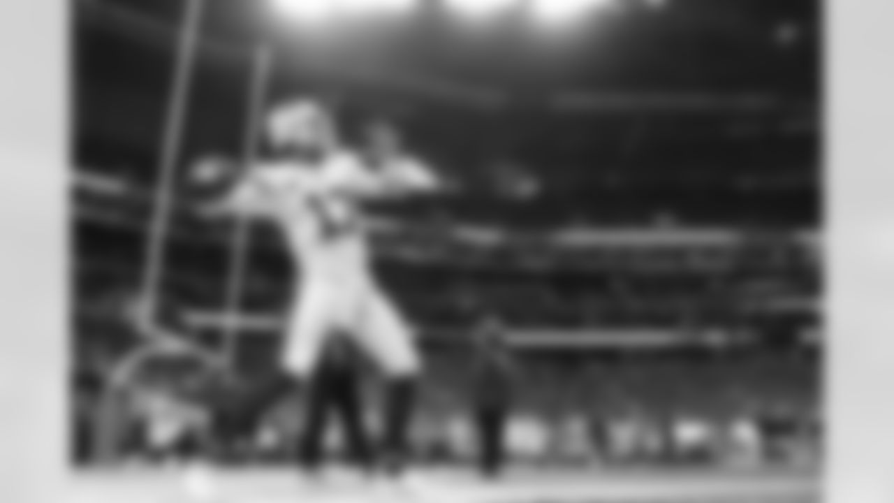 Josh Allen (17). Atlanta Falcons vs Buffalo Bills, Regular Season, October 13, 2025 at Mercedes-Benz Stadium.