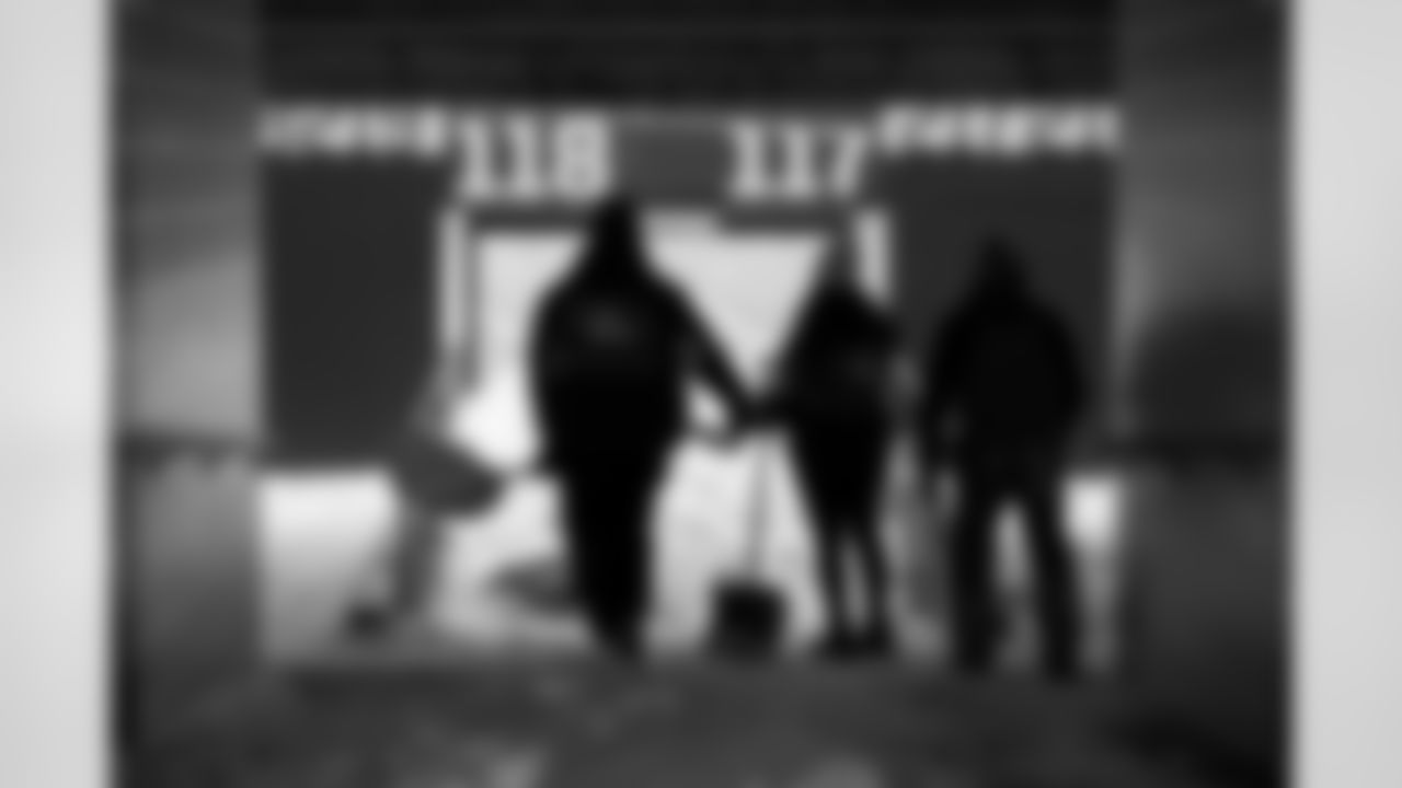 Snow Shoveling, January 03, 2026 at Buffalo Bills Training Center.