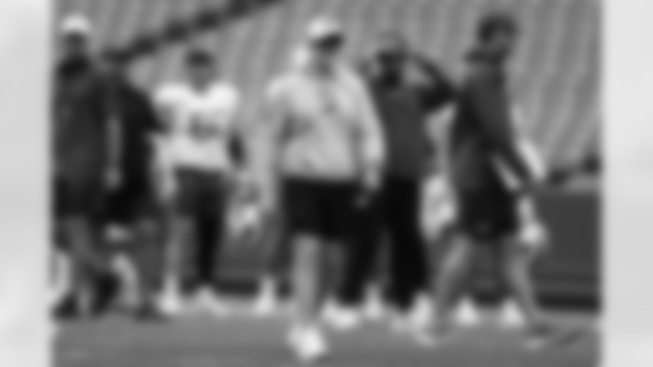 Sean McDermott. Buffalo Bills Training Camp, August 21, 2025 at Buffalo Bills Training Facility.