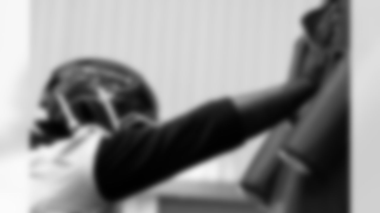 Tommy Akingbesote (71). Buffalo Bills Week 18 practice, January 01, 2026 at Buffalo Bills Training Center.