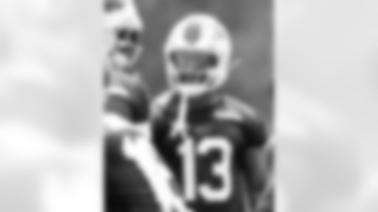 Jalen Virgil (13). Buffalo Bills OTA workouts, June 03, 2025 at the Buffalo Bills Training Center.