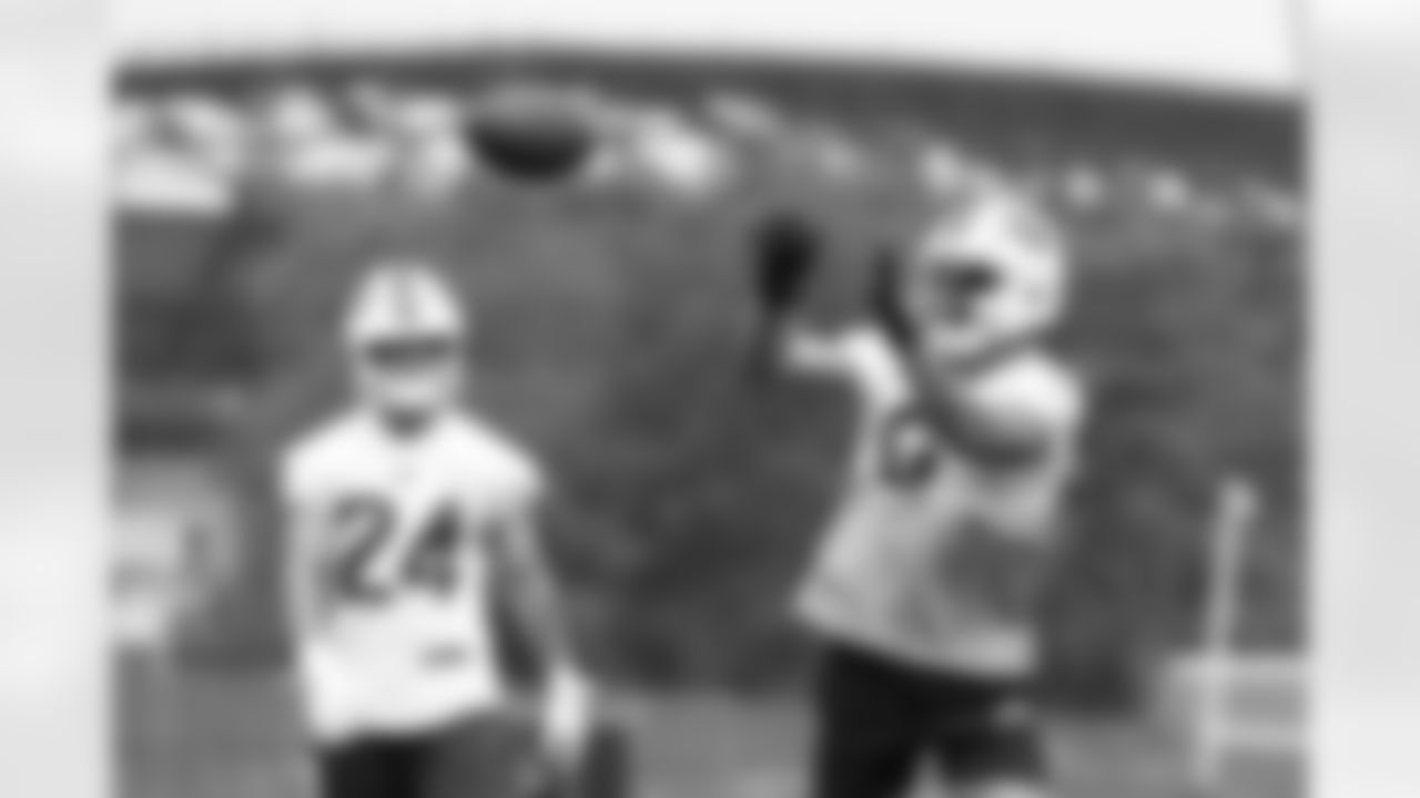 Cole Bishop (24), Taylor Rapp (9). Buffalo Bills Mandatory Minicamp, June 12, 2025 at the Buffalo Bills Training Center.