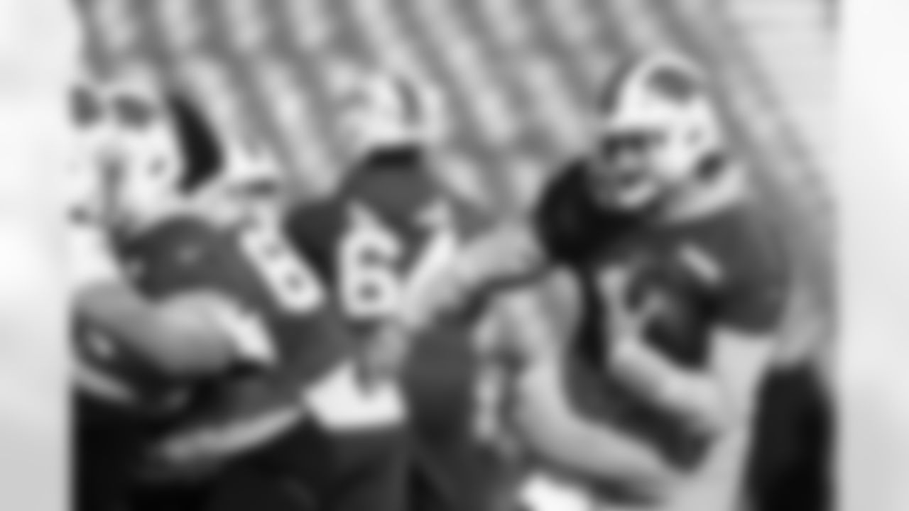 Josh Allen (17). Buffalo Bills Week 14 Practice, December 05, 2025 at Highmark Stadium.