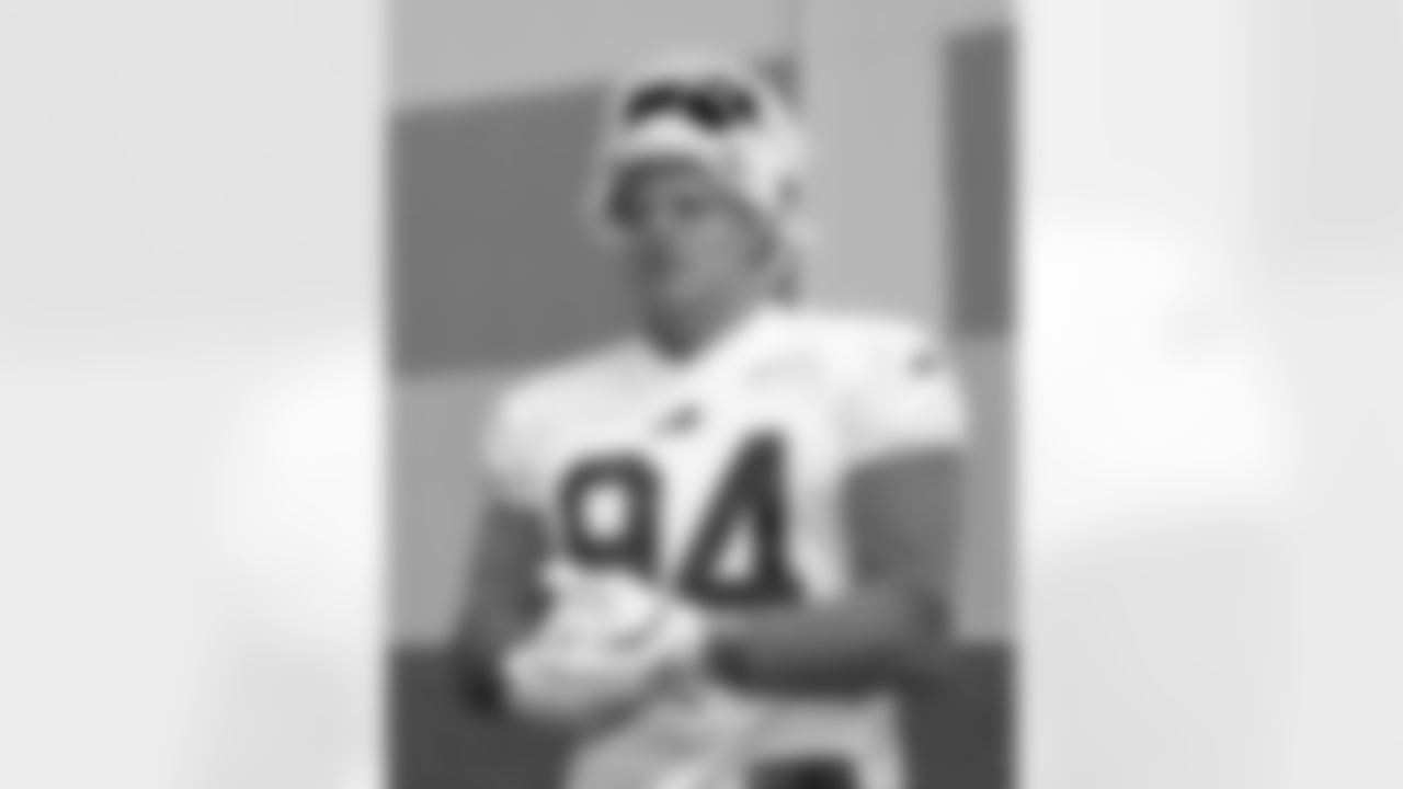 Landon Jackson (94). Buffalo Bills OTA workouts, June 03, 2025 at the Buffalo Bills Training Center.