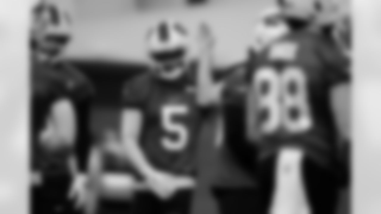 Joshua Palmer (5). Buffalo Bills Week 17 Practice, December 26, 2025 at Buffalo Bills Training Center.