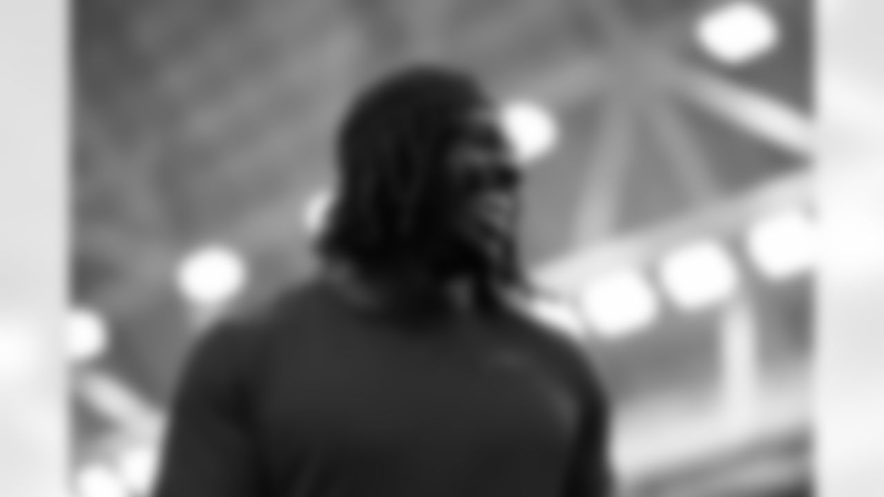 Javon Solomon (56). Buffalo Bills players train during Phase One of voluntary off-season workouts, April 30, 2025 at the Buffalo Bills Training Center.