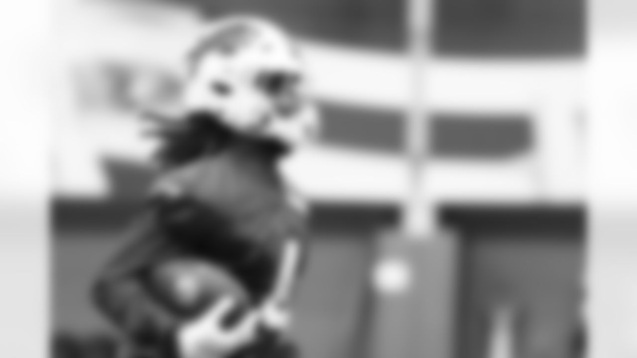 James Cook (4). Buffalo Bills Week 9 Practice, October 30, 2025 at the Buffalo Bills Training Center.