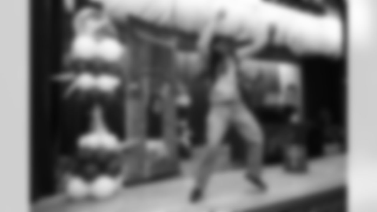 Billy Buffalo, DJ Milk, DJ Yes and Highmark host a Buffalo Bills pep rally for Heritage Heights Elementary students, November 14, 2025.