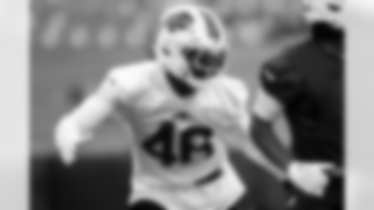 Ja'Marcus Ingram (46). Buffalo Bills week 3 Saturday practice, September 21, 2024 at Highmark Stadium.