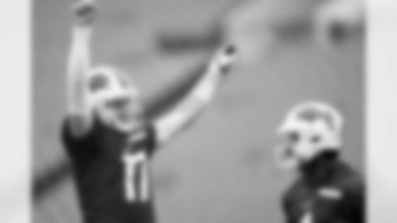 Josh Allen (17). Buffalo Bills week 3 Saturday practice, September 21, 2024 at Highmark Stadium.