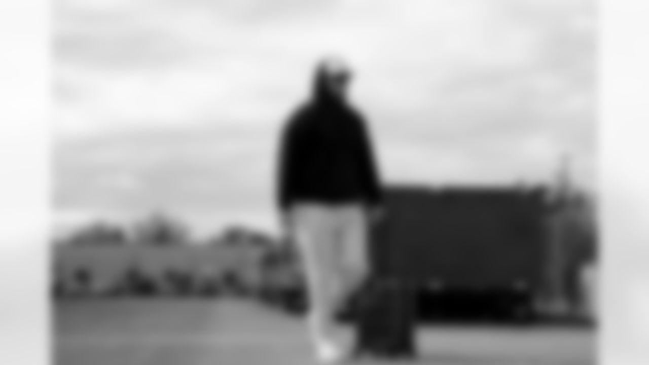 Spencer Brown (79). Buffalo Bills Travel to Miami, November 08, 2025 at Buffalo Niagara International Airport.