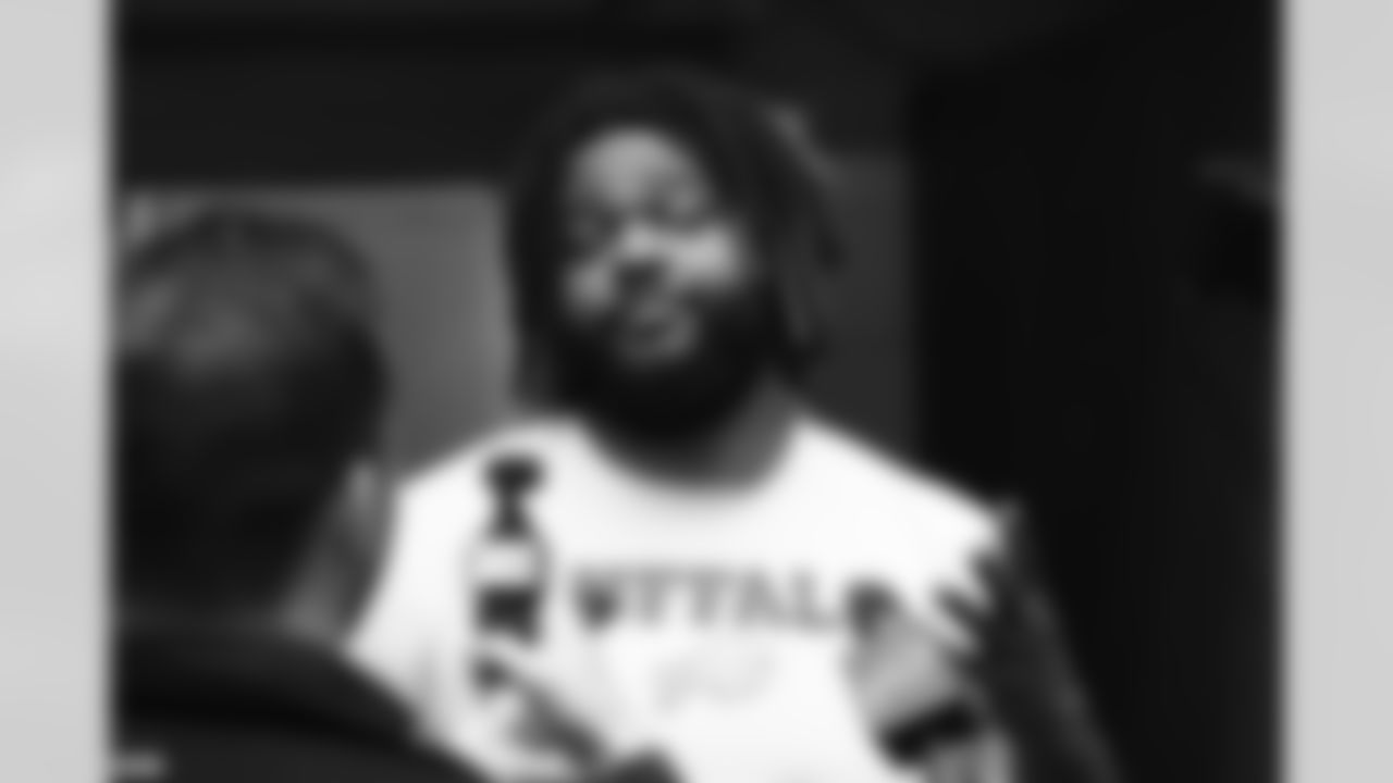 Jordan Phillips (52). Buffalo Bills Week 18 Practice, January 02, 2026 at Highmark Stadium.