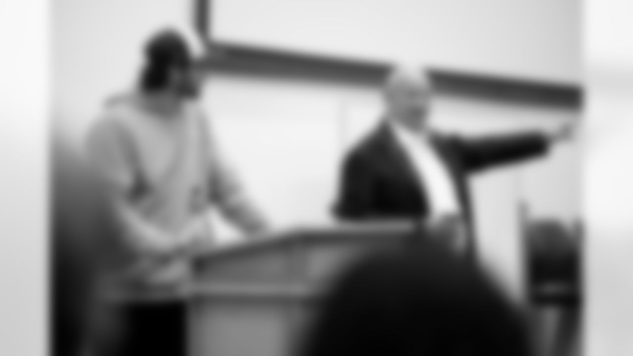 Josh Allen Athletics Facility Tour, November 21, 2025 at University of Wyoming.