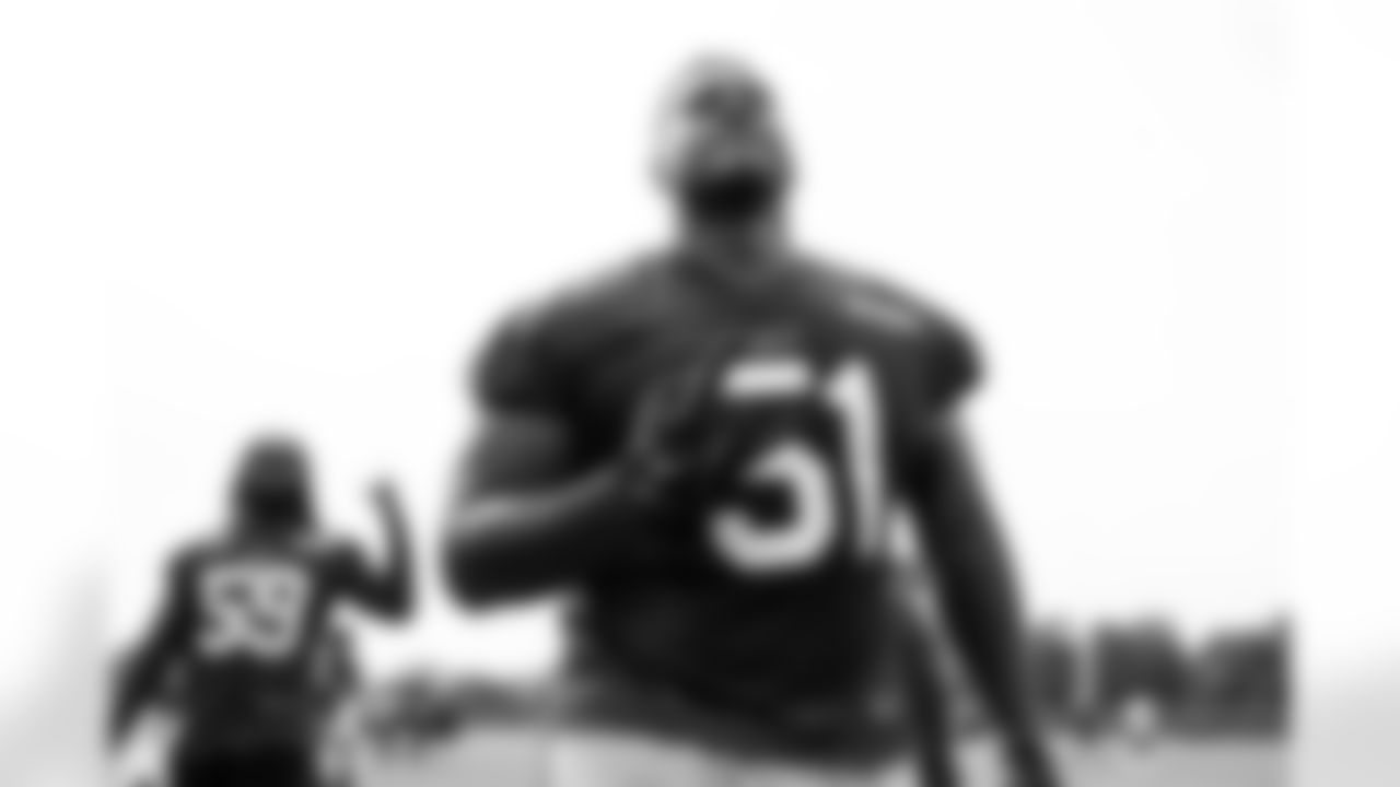 Eli Ankou (51). Buffalo Bills week 4 Friday practice, September 27, 2024 at One Bills Drive.